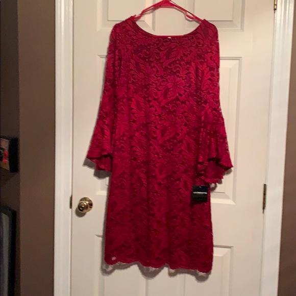Liz Claiborne Dresses & Skirts - Liz Claiborne Deep Red Dress NWT